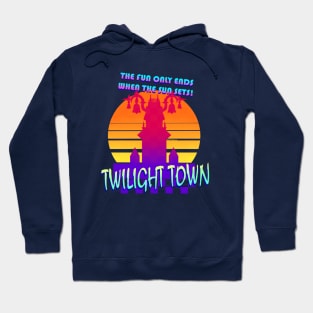 Twilight Town 80's Aesthetic Hoodie